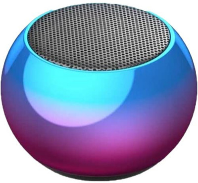 SACRO ATI_658W_M3 PLUS BLUETOOTH SPEAKER ROUND STEEL BODY SPEAKER WITH HIGH BASS SOUND 48 W Bluetooth Speaker(Multicolor, 4.1 Channel)