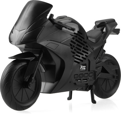 MZ F8 (PORTABLE BLUETOOTH SPEAKER) Dynamic Thunder Sound 1200mAh,Sports Bike Design 5 W Bluetooth Speaker(Black, Stereo Channel)