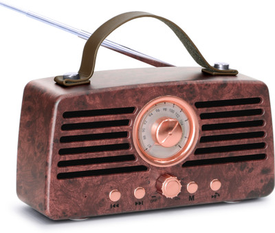 artis BT45 14 W Bluetooth Speaker(Brown, Stereo Channel)