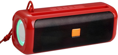 RZW MR-458 Mini Home Theater|DJ Bass|Splashproof|Water Resistant|Bluetooth Speaker-5 10 W Bluetooth Laptop/Desktop Speaker(Red, Stereo Channel)