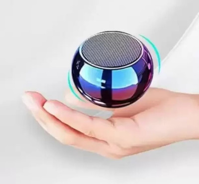 Dosmix (PORTABLE BLUETOOTH MINI SPEAKER) Dynamic Metal Sound with High Bass 5 W with Google & Alexa Assistant Smart Speaker(Multicolor)