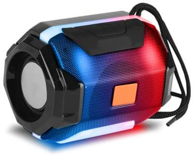 Deeshora Portable Bluetooth 5.0Speaker with Powerful Bass, Inbuilt-FM & Charging Cable 5 W Bluetooth Speaker(Black, Stereo Channel)