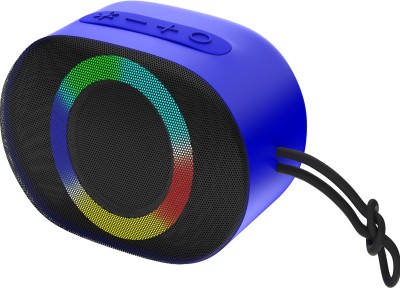 ZSIV RGb Disco Light 10 W Bluetooth Speaker Bluetooth Playback Time 8 hrs 10 W Bluetooth Speaker(Blue, Stereo Channel)