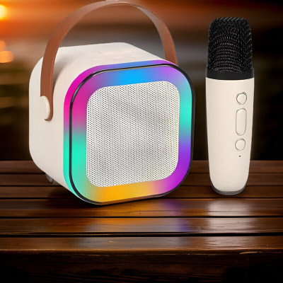 Saibaba Insulators F29_K12 Kids' Mini Karaoke Machine: Bluetooth Speaker with Wireless Mic 5 W Bluetooth Speaker(Multicolor, 4.1 Channel)