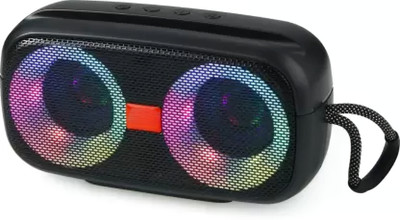 house of common M(PORTABLE BLUETOOTH SPEAKER) Dynamic Thunder Sound 5 W Bluetooth Speaker with Google, Alexa & Siri Assistant Smart Speaker(Black)