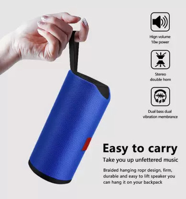 GUGGU TG113-VLF16 Bluetooth Speaker: 21W High Bass, Dynamic Thunder Sound, Portable. 10 W Bluetooth Speaker(Black, 4.1 Channel)