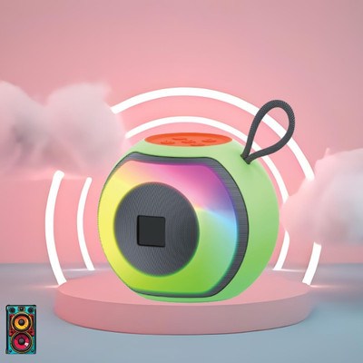 Clairbell Pearl (PORTABLE BLUETOOTH SPEAKER) Deep Bass Sound With Long Battery LifeI30 12 W Bluetooth Speaker(Multicolor, 4.1 Channel)