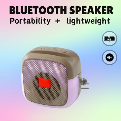 Clairbell M424 Bluetooth Speaker, Support USB,Micro SD,FM With Powerful Sound SpeakersH118 5 W Bluetooth Speaker(Multicolor, 4.1 Channel)