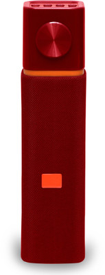 JAXTER Mini soundbar With heavy Bass for mobile/laptop/computer 7 W Bluetooth Speaker(Red, 2.1 Channel)