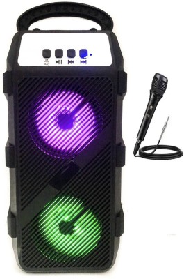 Musify Karaoke Mini Home Theatre { Free MIC } 15 W Bluetooth Speaker 15 W Bluetooth Party Speaker(Black, Stereo Channel)
