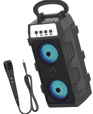 ZSIV WS-1300 High Sound Woofer Boom DJ Power boost High Bass Subwoofer 10 W Bluetooth Speaker(Black, Stereo Channel)