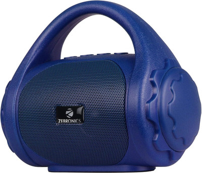 ZEBRONICS County(Blue) 3 W Bluetooth Speaker(Blue, Mono Channel)