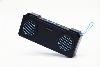 Coracao Trending Wireless Bluetooth Speaker 2000mAh Battery 6H Playtime IPX7 Deep Bass X 20 W Bluetooth Speaker(Blue, 2.1 Channel)