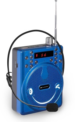 JAXTER Teacher's Voice Amplifier: Rechargeable, Bluetooth Speaker,FM Radio,TF Card,AUX Teacher's Voice Amplifier: Rechargeable,Bluetooth Speaker,FM Radio,TF Card,AUX Indoor PA System(6 W)