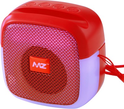 MZ M424SP (PORTABLE BLUETOOTH SPEAKER) Dynamic Thunder Sound with Disco LED 5 W Bluetooth Speaker(Red, Stereo Channel)