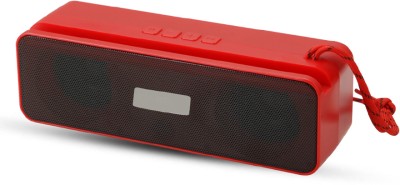 GOOD FUN Dolby Atmos Soundbar (4K Hdr, Surround Sound, Bluetooth, Geïntegreerde Subwoofer 16 W Bluetooth Speaker(Red, Stereo Channel)