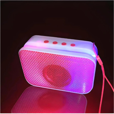 GDS Bluetooth Speaker with Rich LED Lights and Deep Bass 5 W Bluetooth Speaker(Multicolor, Stereo Channel)