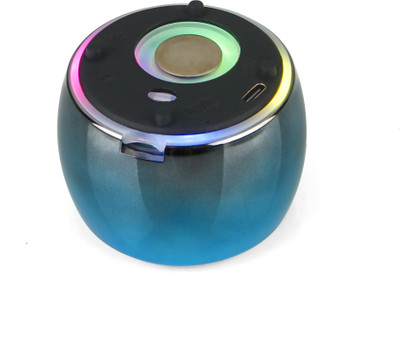MZ S10 (PORTABLE BLUETOOTH MINI SPEAKER) Stunning Sound RGB Light 6H Playtime TWS 5 W Bluetooth Speaker(Multicolor, Stereo Channel)
