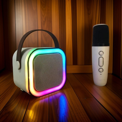 FAVSTORE G72_K12 Kids' Mini Karaoke Machine: Bluetooth Speaker with Wireless Mic 5 W Bluetooth Speaker(Multicolor, 4.1 Channel)