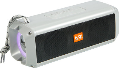 MZ M415SP (PORTABLE BLUETOOTH SPEAKER) Dynamic Thunder Sound With High Bass 10 W Bluetooth Speaker(Grey, Stereo Channel)