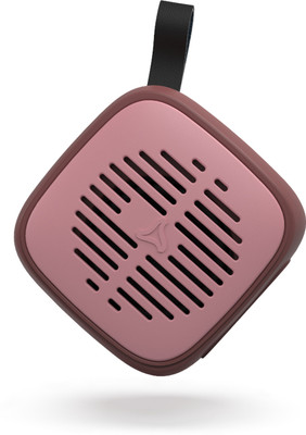 Syska QUBE BS501 5 W Bluetooth Speaker(Brick Brown, Mono Channel)