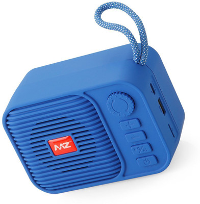 MZ M208 (BLUETOOTH PORTABLE SPEAKER) Thunder Dynamic Sound with High Bass 5 W Bluetooth Speaker(Blue, Stereo Channel)