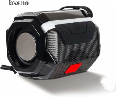 Bxeno A005 Bass Splashproof Wireless Bluetooth Speaker with USB | Mic | Aux | SD Card 5 W Bluetooth Speaker(Black, Stereo Channel)