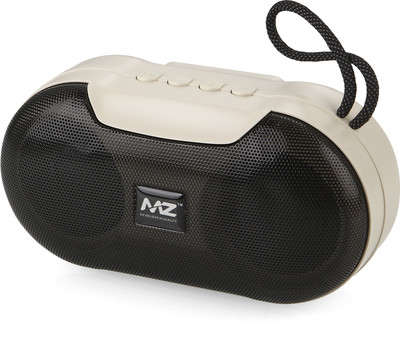 MZ M402SP (PORTABLE BLUETOOTH SPEAKER)Dynamic Thunder Sound with High Bass 5 W Bluetooth Speaker(Beige, Stereo Channel)