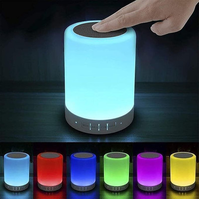 Home Story Touch Lamp Portable Speaker CL-671 10 W Bluetooth Speaker(Multicolor, Stereo Channel)