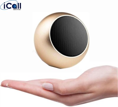 icall M4 Dynamic Metal Sound With High Bass 5 W Bluetooth Speaker(Multicolor, Stereo Channel)