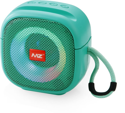 MZ M404SP (PORTABLE BLUETOOTH SPEAKER) Dynamic Thunder Sound, In Built RGB Light 5 W Bluetooth Speaker(Green, Stereo Channel)