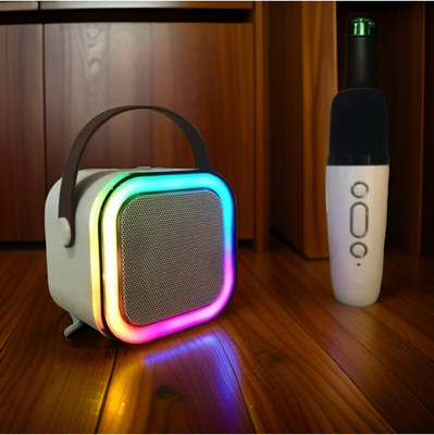 ROAR AZ-927 K12 LED Colour Changing KARAOKE MIKE 48 W Bluetooth Party Speaker 16 W Bluetooth Speaker(Black, 4.1 Channel)