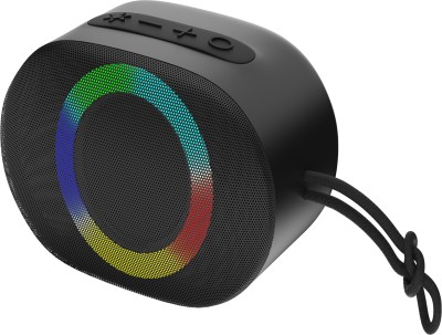 ZSIV Bluetooth Speaker, Wireless HiFi Speaker Light, TYPE C Rechargeable Portable 10 W Bluetooth Speaker(Black, Stereo Channel)