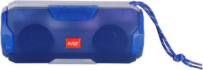 A CONNECT Z MZ A006 10 W Bluetooth Speaker(Blue, Stereo Channel)