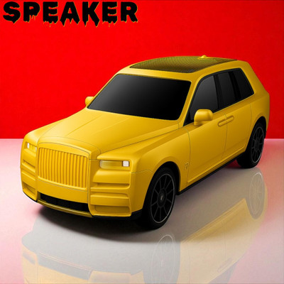Nilesawar X58Luxury Car Shape Wireless Bluetooth Speaker & Bass Boost USB,FM & LED Lights 8 W Bluetooth Speaker(Multicolor, Mono Channel)