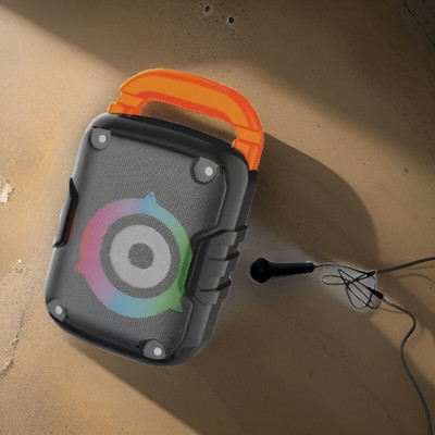 Clairbell c32_Champ Mini Trolley Speaker: 6hr Playback, 2000mAh Battery, 20W Bluetooth 10 W Bluetooth Speaker(Black, 4.1 Channel)
