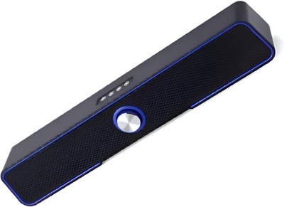 TECHBIRD 5.2 Home Theatre Speaker Bluetooth With USB, AUX, FM RadioHigh Bass Control 10 W Bluetooth Speaker(Black, Stereo Channel)