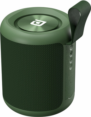 Portronics SoundDrum P Wireless with 6-7 hrs Playback Time, Handsfree Calling 20 W Bluetooth Speaker(Green, Stereo Channel)