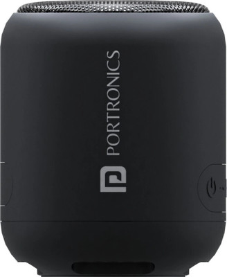 Portronics SoundDrum 1 12W TWS Portable & Type C Charging 10 W Bluetooth Speaker(Black, Mono Channel)