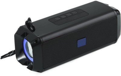 ZWOLLEX Splashproof Portable Wireless Bluetooth Speaker 5 W 5 W Bluetooth Speaker(Black, Stereo Channel)