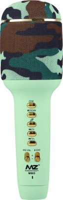 MZ M803 (KARAOKE MIC WITH SPEAKER) Rechargeable FM Radio Voice Changer 5 W Bluetooth Speaker(Green, Stereo Channel)