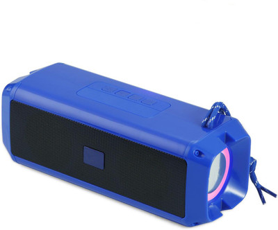ZWOLLEX High Sound Woofer DJ Power boost High Bass With Part Design Compatible Device 5 W Bluetooth Speaker(Blue, Stereo Channel)
