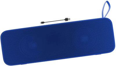 RZW Powerpact bass & stereo audio color changIng led Light wireless portable RZ-2 10 W Bluetooth Speaker(Blue, Stereo Channel)