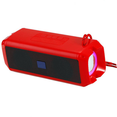 ZWOLLEX High Sound Woofer 2 Horn DJPower boost sound for all clear levels 5 W Bluetooth Speaker(Red, Stereo Channel)