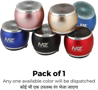 MZ S2 (PORTABLE BLUETOOTH MINI SPEAKER) Dynamic Metal Sound with High Bass 3 W Bluetooth Speaker(Multicolor, Stereo Channel)
