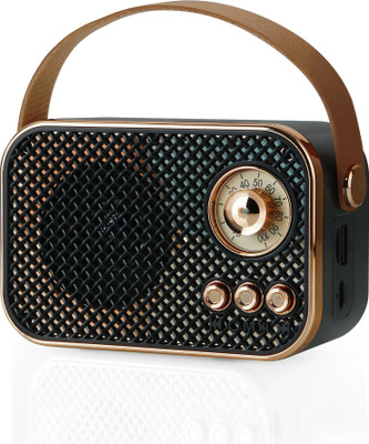 MZ S3 (PORTABLE BLUETOOTH SPEAKER) Dynamic Thunder Sound with High Bass, 1200mAh 5 W Bluetooth Speaker(Black, Stereo Channel)