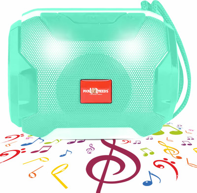 Make Ur Wish Wireless Bluetooth Speaker Splash Proof,Water Proof Premium Speaker Compatible 5 W Bluetooth Speaker(Green, Mono Channel)