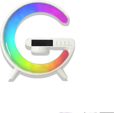 VOLTegIC New Intelligent LED Table Lamp, 3 in 1 Wireless Charger 5 W Bluetooth Speaker(White, Mono Channel)