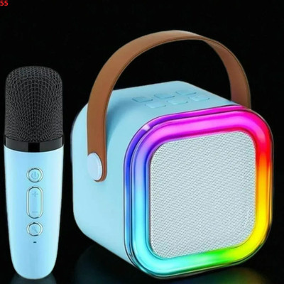 Shamsa X11 S669 (PORTABLE BLUETOOTH SPEAKER) Dynamic Thunder Sound with wireless mic 10 W Bluetooth Speaker(Multicolor, Stereo Channel)