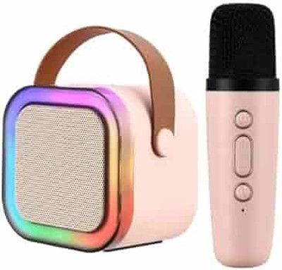 SIACART K12 Speaker Bluetooth-Compatible Wireless Karaoke Mic Speaker Yd668 10 W Bluetooth Speaker(Multicolor, 5.0 Channel)